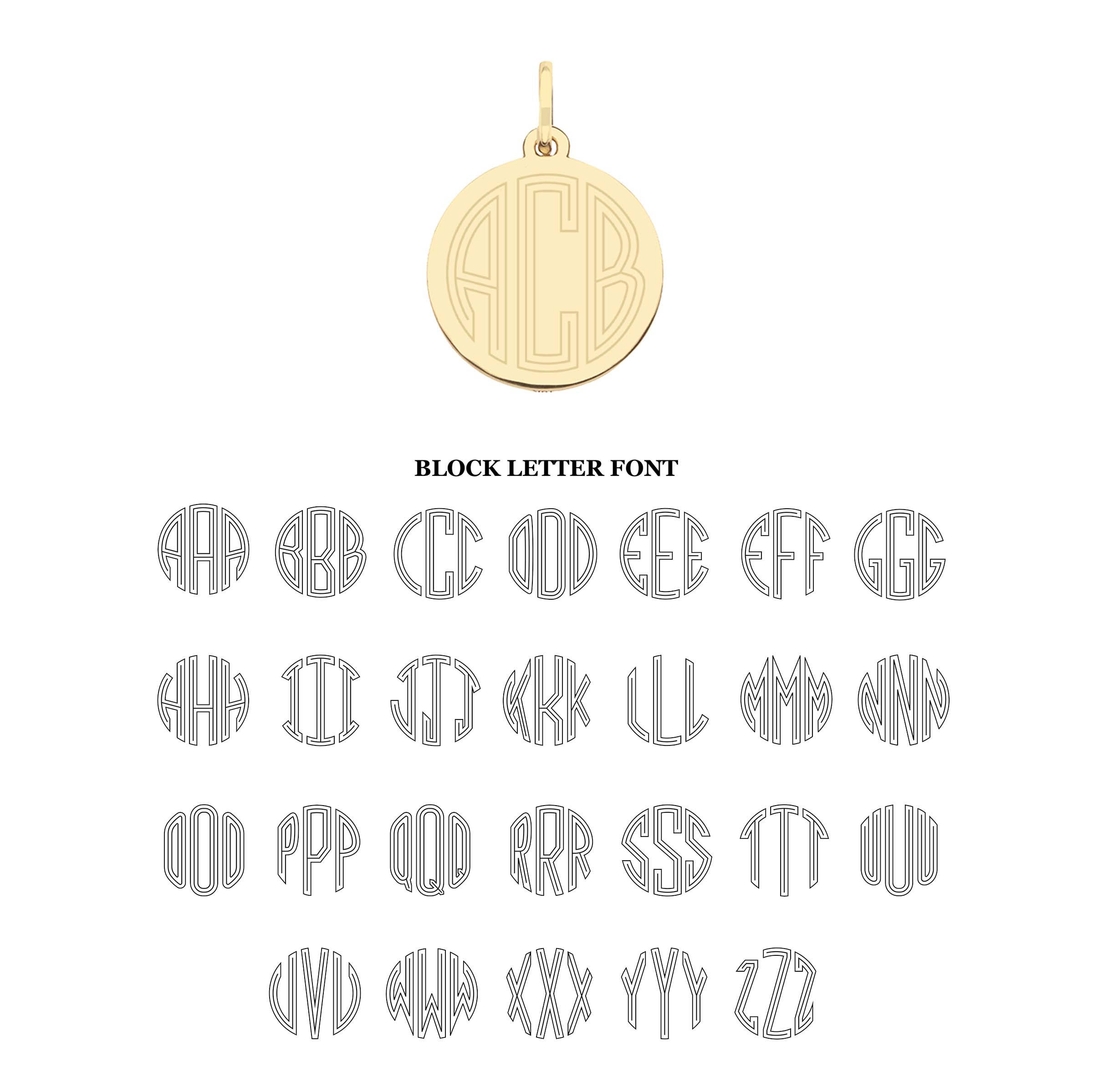 STRONG Rising Sun Engravable Charm in Solid Gold