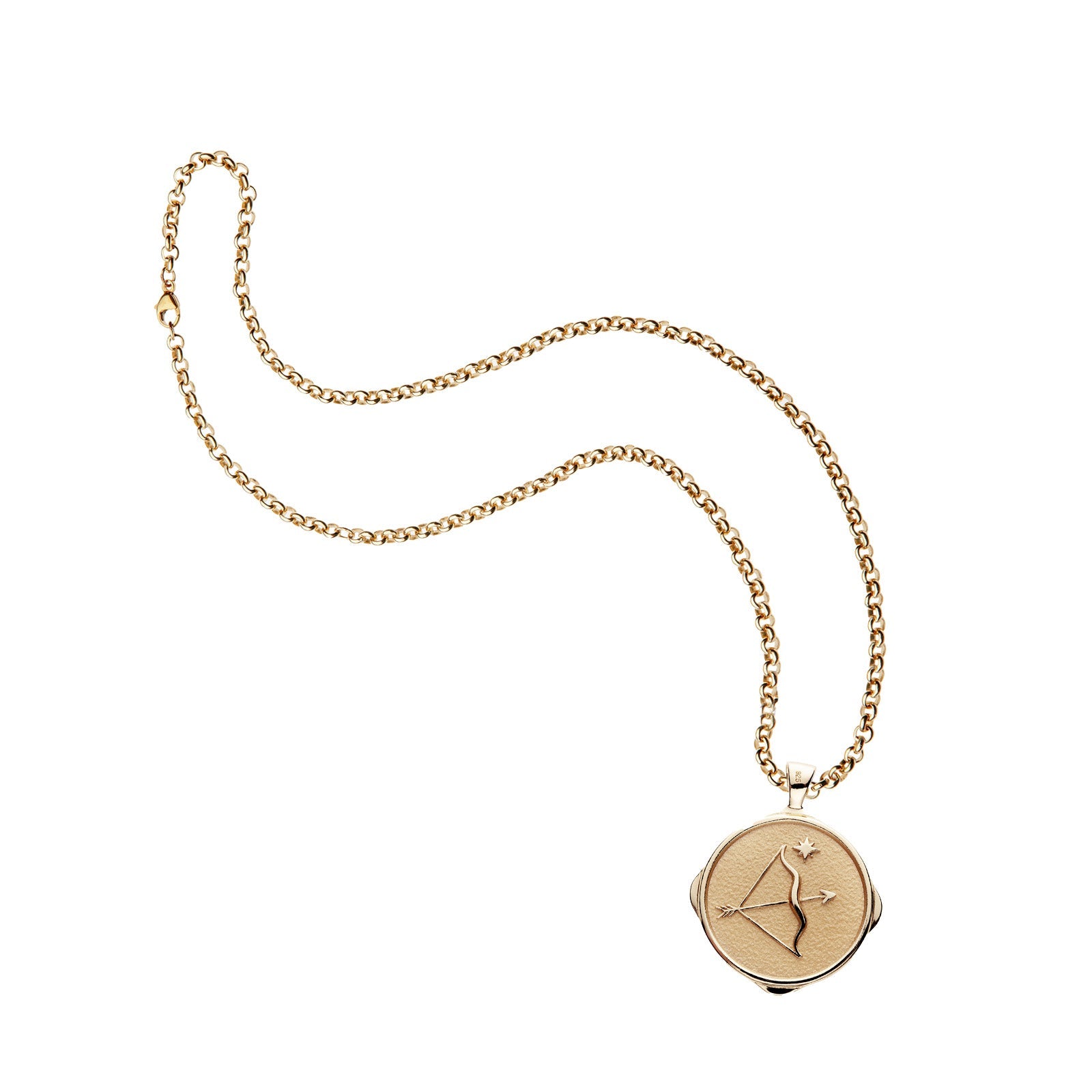 SAGITTARIUS JW Zodiac Pendant Coin - Nov 22 - Dec 21