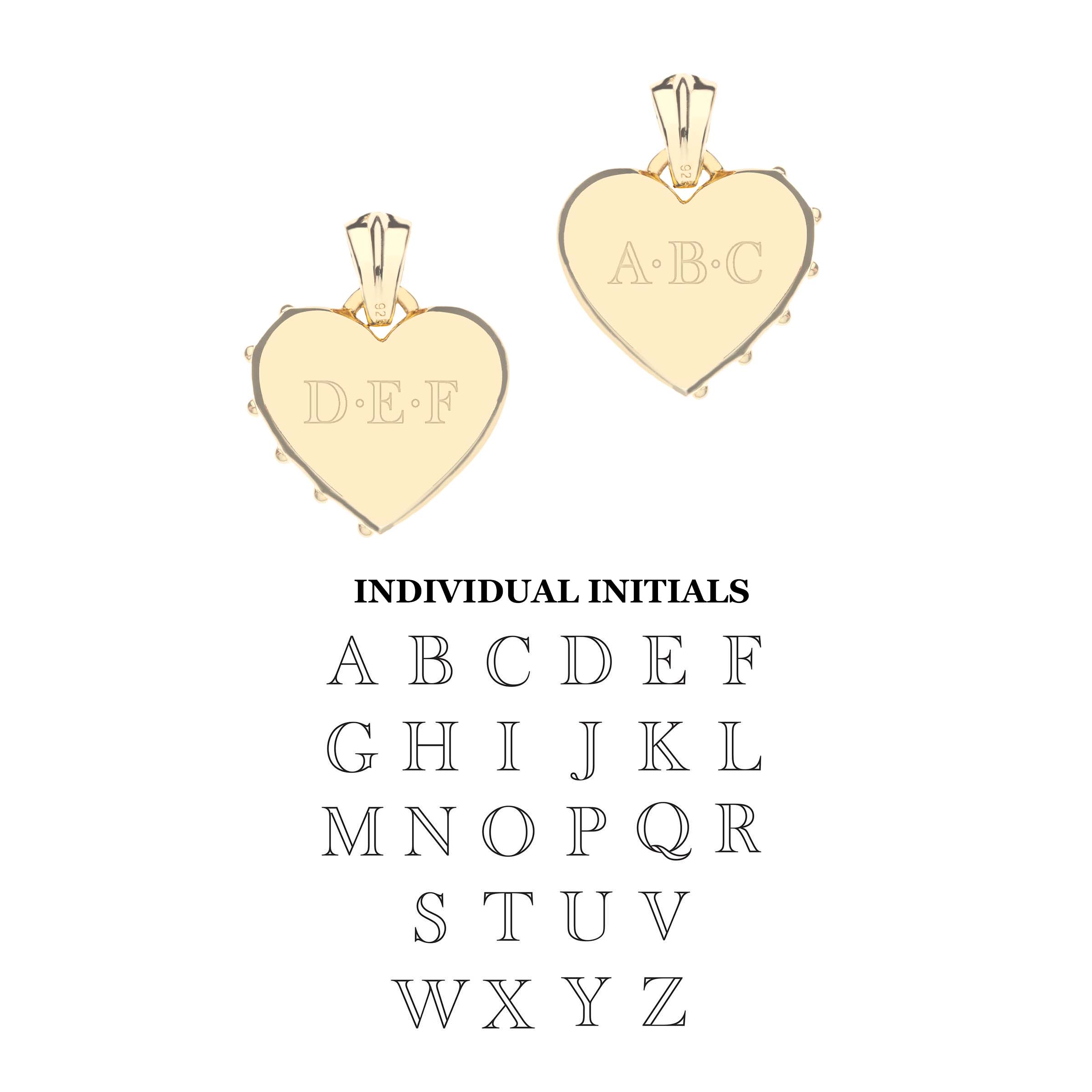 LOVE Half of My Heart Set of Two Pendants