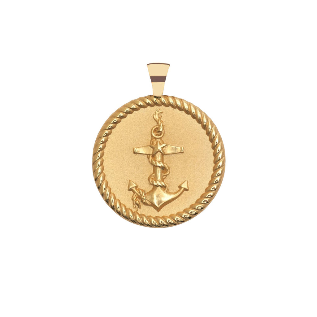 STRONG JW Original Pendant Coin (Anchor)