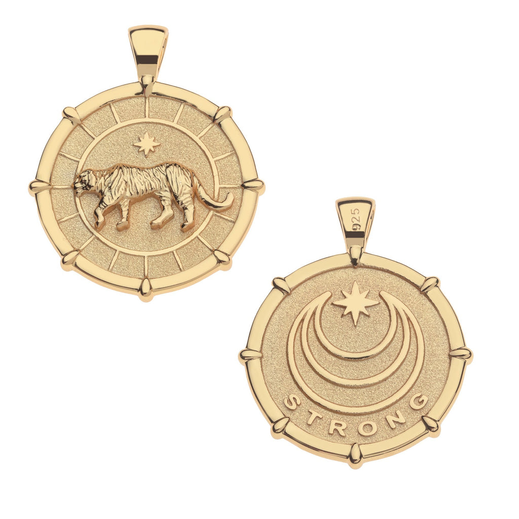 STRONG Tiger JW Original Pendant Coin