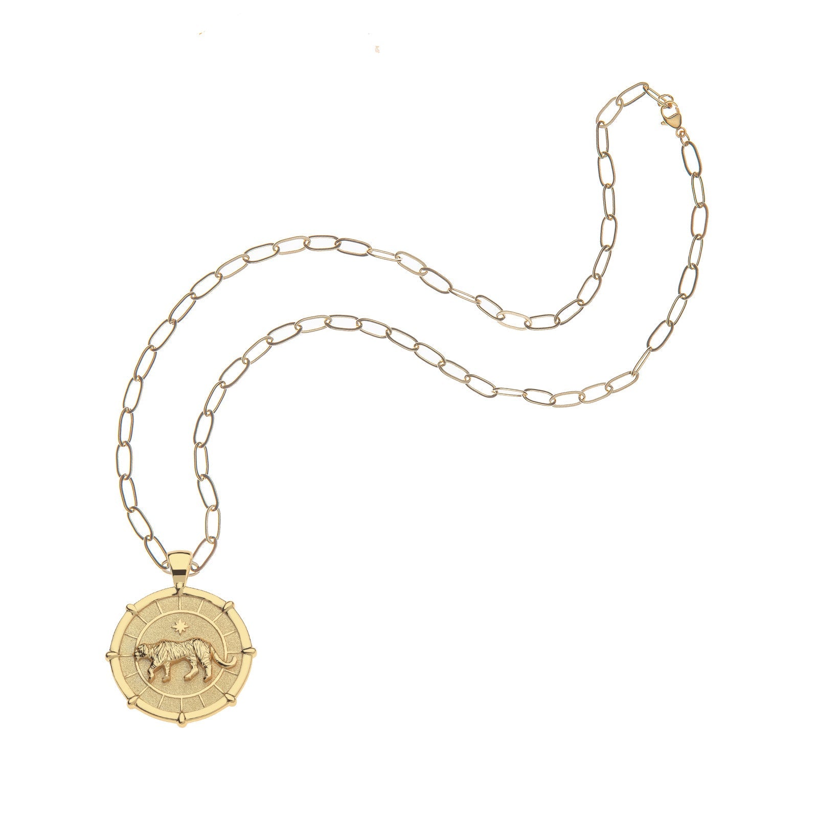 STRONG Tiger JW Original Pendant Coin