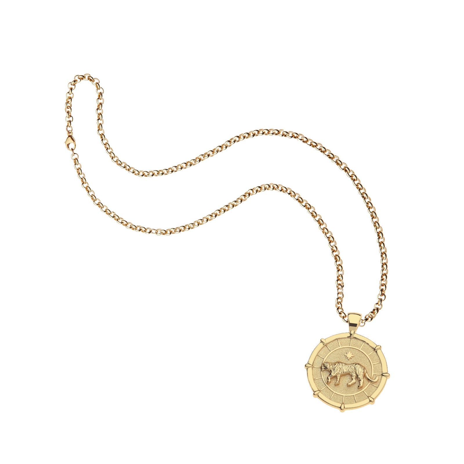 STRONG Tiger JW Original Pendant Coin