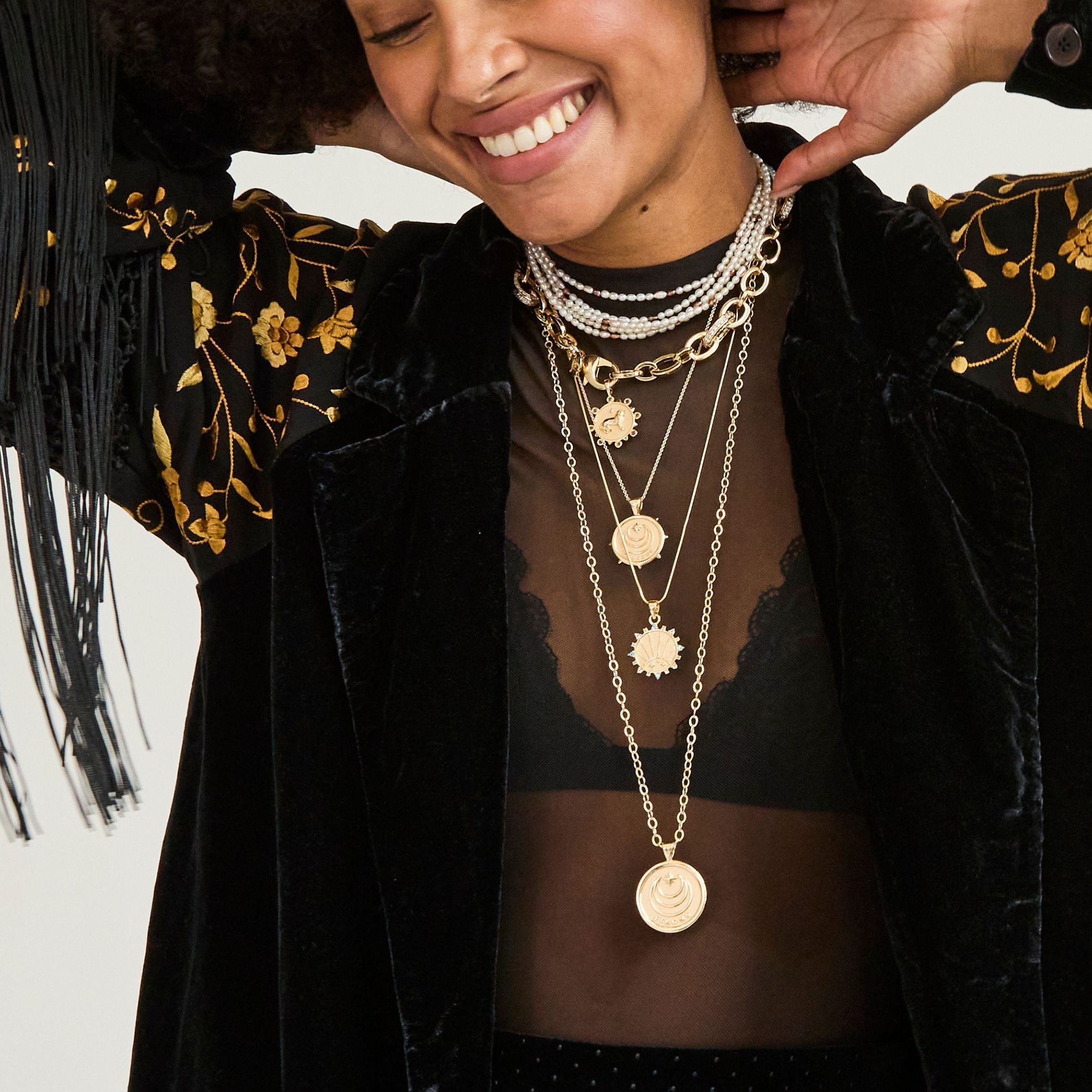 COURAGE Petite Embellished Coin