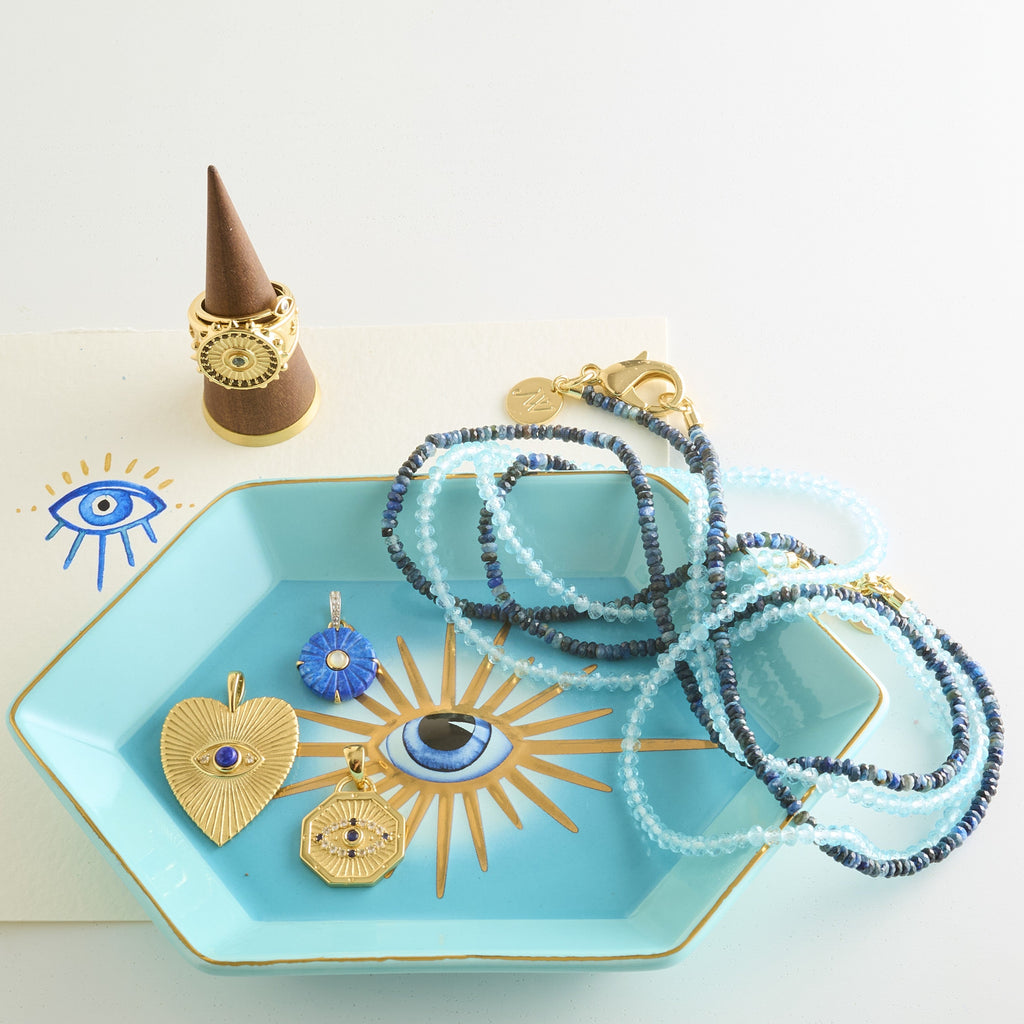 PROTECT Embellished Watchful Eye Ring