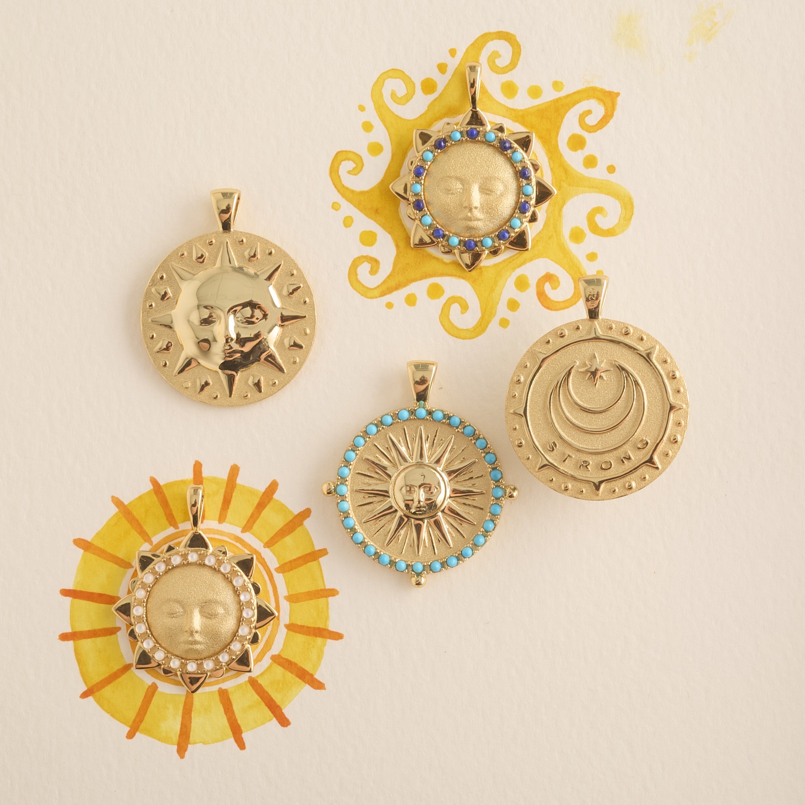 STRONG Under the Sun Pendant